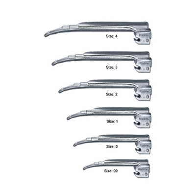 American Miller Conventional Laryngoscope Blades.