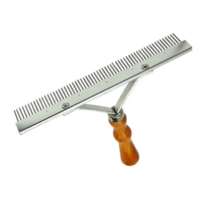 Mane Tail Comb Wooden Handle